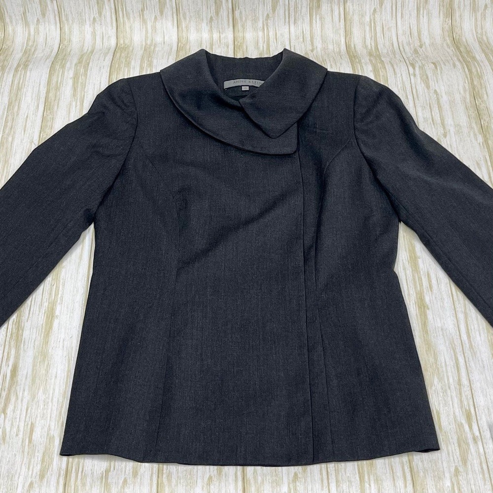 NWT Ann Taylor Dark Grey Blazer Size 10